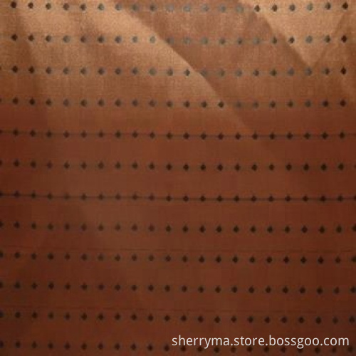 Polyester lining jacquard twill taffeta fabric